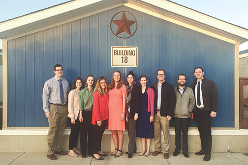 BYU students in Texas