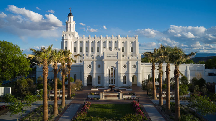 The St. George Temple after its rededication