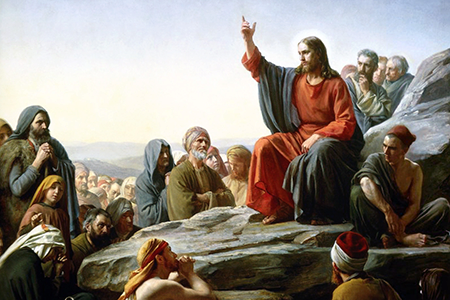 The Sermon on the Mount by Carl Bloch